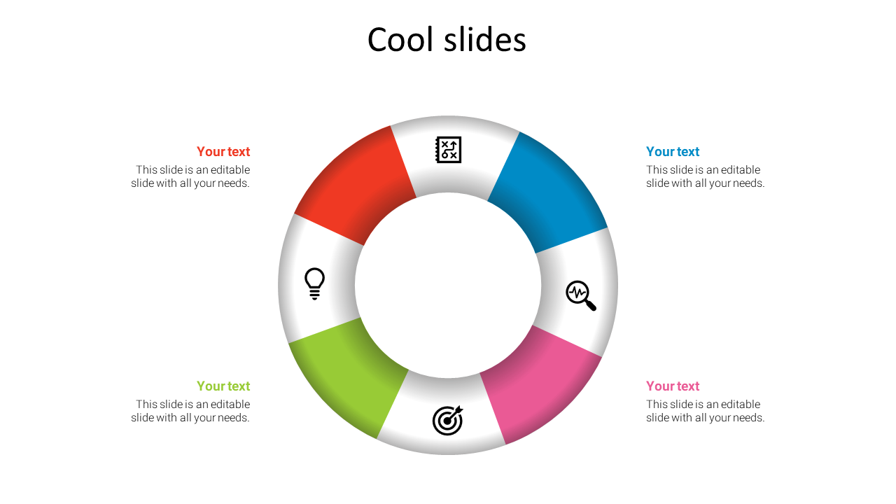Multicolor Cool Slides PPT Template Presentation